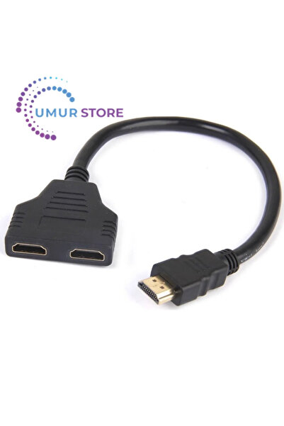 Herz 1 To 2 Port Çoklayıcı Hdmi Kablo Splitter
