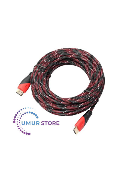 Herz Sargılı HDMI Kablo Full Hd 2160P Destekli 10 Metre