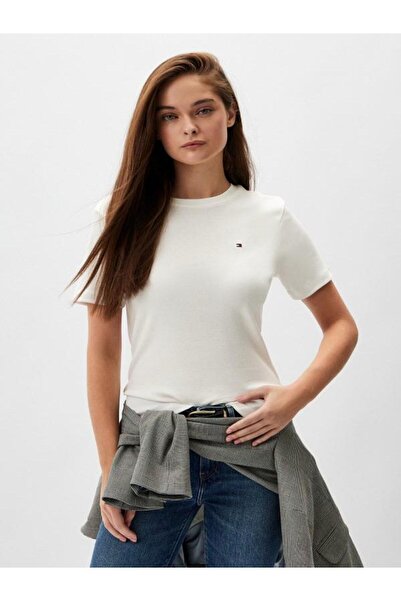 Tommy Hilfiger ORGANIC COTTON NEW SEASON CODY SLIM FIT WOMEN'S T-SHIRT