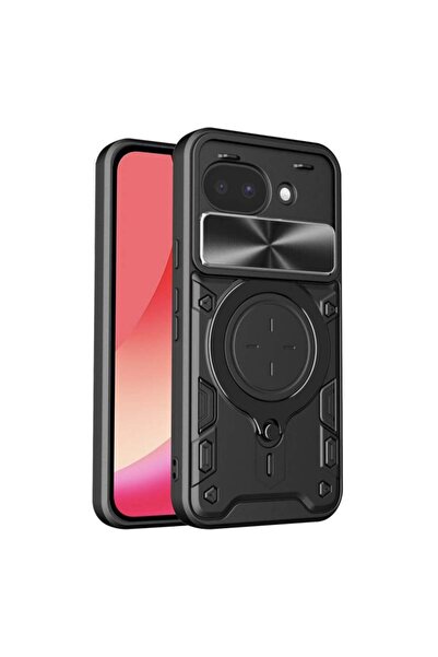 SKYDDAR INNOVATION Carcasă pentru Google Pixel 10a, CamGuard Pro, inel magnet...