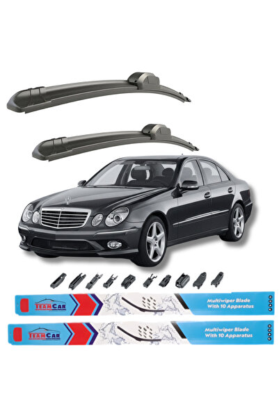 TEAMCAR Υαλοκαθαριστήρες Mercedes E-Class W211 (2002-2009) Εμπρός σετ