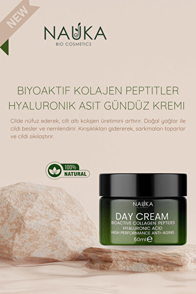 nauka BIOACTIVE COLLAGEN PEPTIDES & HYALURONIC ACID DAY CREAM
