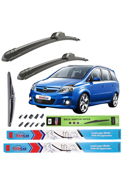 TEAMCAR Wipers OPEL Zafira B (2005–2011) TeamCar® Flat – Complete Set