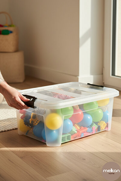 Melkan Home Saklama Kutusu, Depolama Düzenleme Kasası, Oyuncak Kutusu, Çok Am...