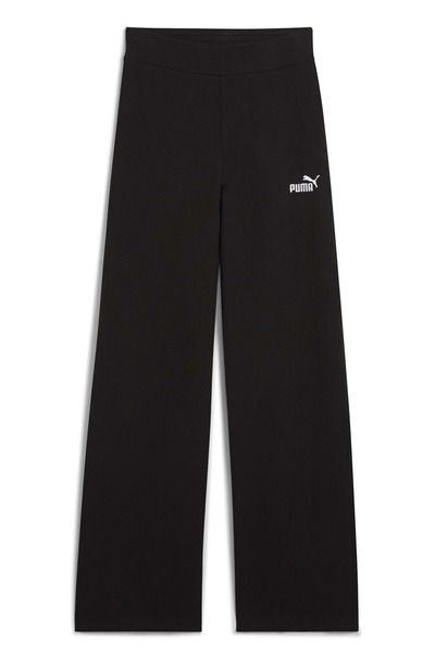 Puma 682428 ESS Logo Colanți cu talie înaltă pentru femei NEGRU