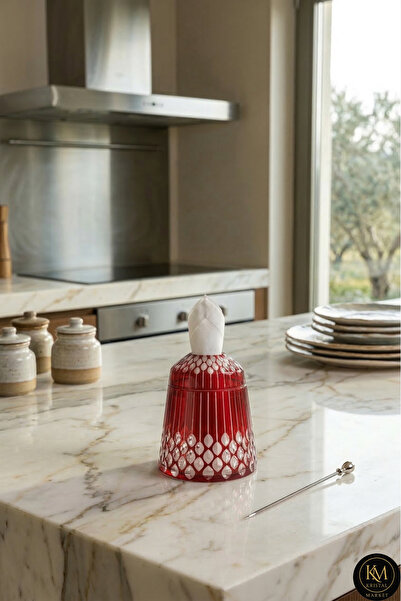 Kristal Market Χειροποίητη θήκη για χαρτοπετσέτες και κεριά με σχέδιο σταγόνας