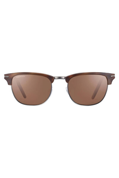 Serengeti Alray Matte Brown Tortoise 8946 - 55 Unisex Güneş Gözlüğü