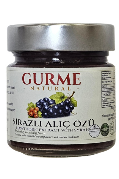 Gurme Natural 255 Ml Şirazlı Alıç Özü