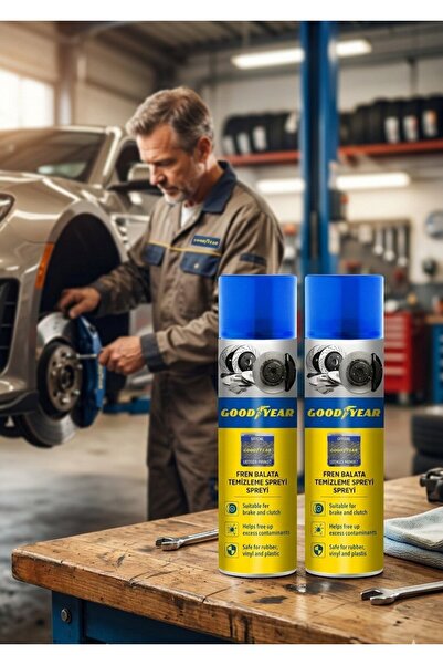 Goodyear 2'Lİ SET FREN BALATA TEMİZLEME SPREYİ