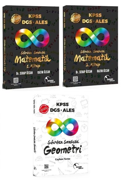 Doktrin Yayınları Doktrin KPSS DGS ALES Sıfırdan Sonsuza Matematik 1-2 + Geom...