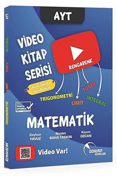 Doktrin Yayınları Doktrin YKS AYT Matematik Trigonometri Limit Türev İntegral...