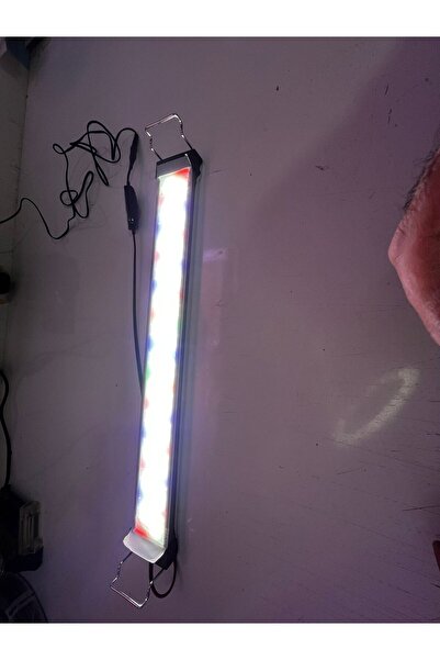 Shark 53 Cm (60-65 Cm Uyumlu ) Akvaryum Armatür 4 Sıra Osram Marka Ledli 3300...