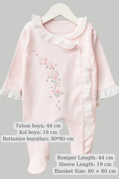 Naka Concept Yasmina Rose Baby Girl White Signature Premium Hospital Set Luxury Newborn Gift Box