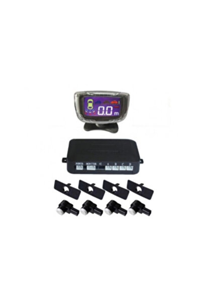 Xenon Bright Senzori de parcare cu afișaj LED S500 tip OEM 16,5 mm argintii