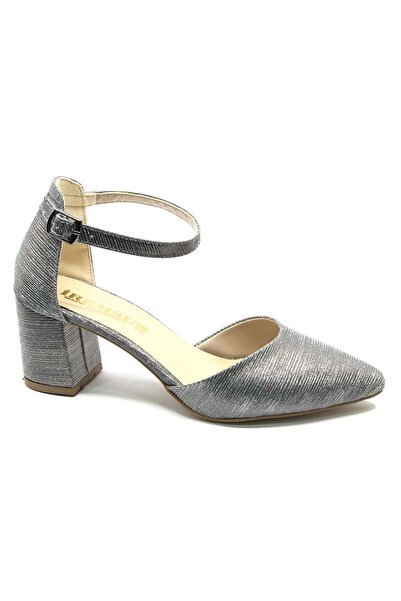 Kids Club Shoes İremsu Çupra Satin Detailed 5 cm Heeled Stiletto Women's t He...