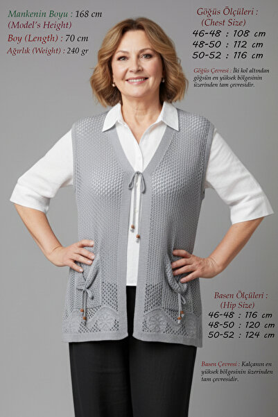 Laden Knitwear Large Size Women's Summer Cotton Piece Anti-Sweat Lace-Like Kn...