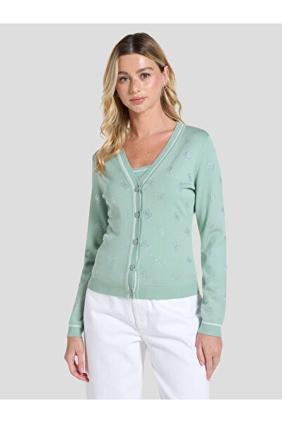 Guess كارديجان مرصع بأحجار الراين وشعار 4G