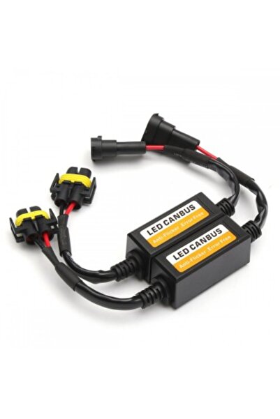 Xenon Bright Set de 2 anulatoare de erori pentru becuri LED H8, H9, H11 12V-24V