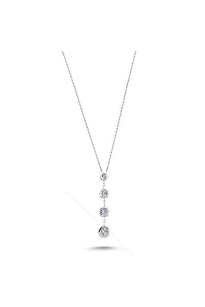 Assos Pırlanta 0.15 Karat Pırlanta Sallantılı Kolye