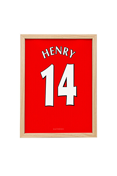 KAYNOCK Thierry Henry Poster Tablo, Arsenal, Premier League, Futbol Forma, Di...
