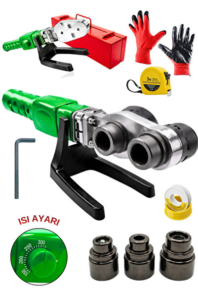 MOONSHOP Pro Seri Metal Çanta Panel Pprc Boru Kaynak Makina Seti Makas Hediye...