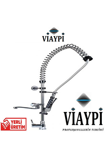 Genel Markalar Ön Yıkama Duş Spreyi - Endüstriyel Mutfak Bataryası Tezgaha Mo...