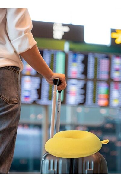 Arabest Travel Neck Pillow, Memory Foam U-Shaped Airplane Pillow, Portable He...