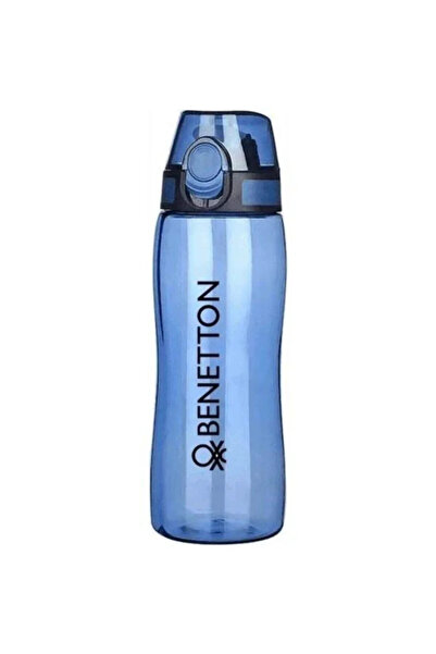 Benetton Blue Locking Lid Tritan Water Bottle Water Bottle