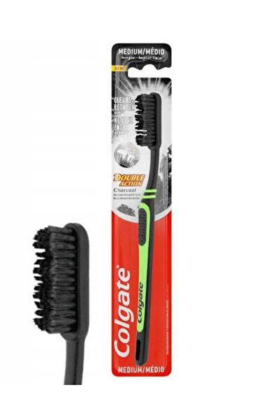 Colgate double action charcoal toothbrush medium