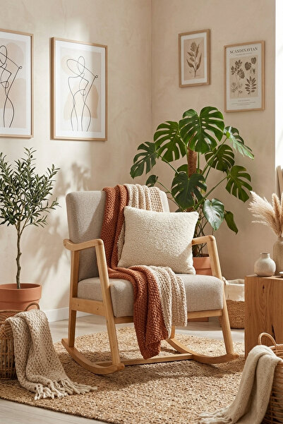 Zem Rock Bohem Sallanır Berjer, Sütlü Kahve