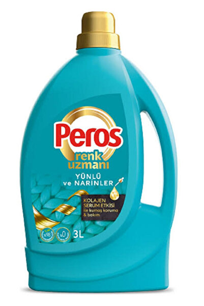Peros Sıvı Bakım Renk Uzmanı Yünlü & Hassas Giysiler için Sıvı Çamaşır Deterj...