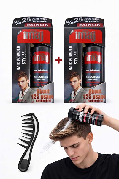 İmaj Hair Powder Styler Güçlü Biçimlendiric 2li Saç Pudrası 25gr