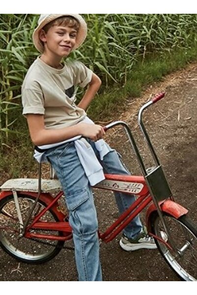 MAYORAL Ανδρικό νεανικό τζιν παντελόνι cargo 6531 GKM0332