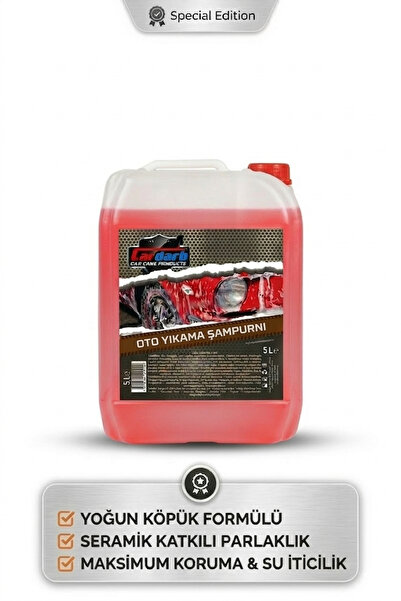 cardarb Cilalı Oto Yıkama Şampuanı Ph Nötr 5 Litre