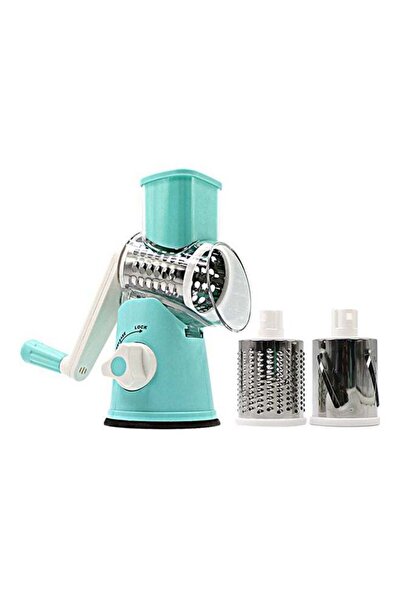 Arabest قطاعة خضراوات يدوية بثلاث شفرات، أداة مطبخ متعددة الوظائف، تصميم آمن ...