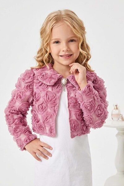 Mnk Baby&Kids Luvia Lase Detail Κοριτσίστικο Μπολερό M00812 ΑΠΟΞΗΡΑΜΕΝΟ ΤΡΙΑΝ...