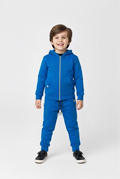 Mnk Baby&Kids Σετ αθλητικής φόρμας για αγόρια με φερμουάρ με κουκούλα ελαφρύ ...