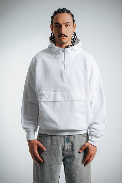 No Future Kanguru Cepli Erkek Kapşonlu Hoodie NF0335BY