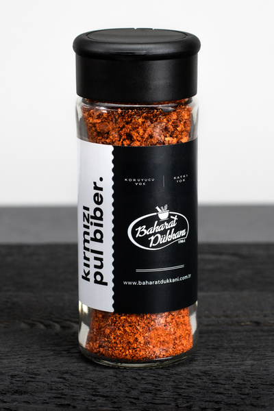 Baharat Dükkanı Kırmızı Pul Biber (çok Acı) 45gr (cam)