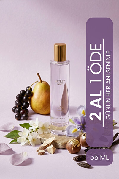 TDRS Secret Way 55 ML İris Çiçeği Özel Seri Uzun Süre Kalıcı Kadın Parfüm