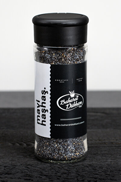 Baharat Dükkanı Mavi Haşhaş 60gr (cam)