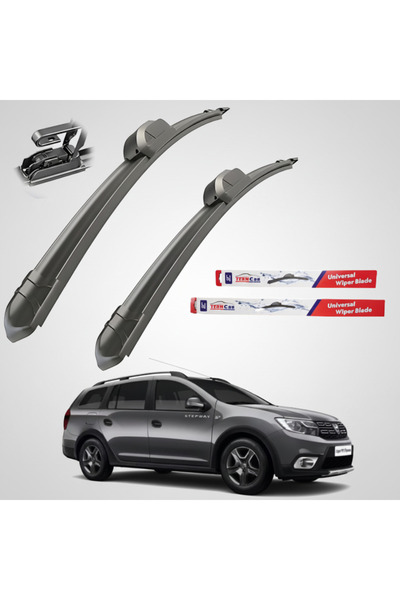TEAMCAR Чистачки за Dacia Logan MCV Stepway (2017-2020) Комплект за плоски пр...