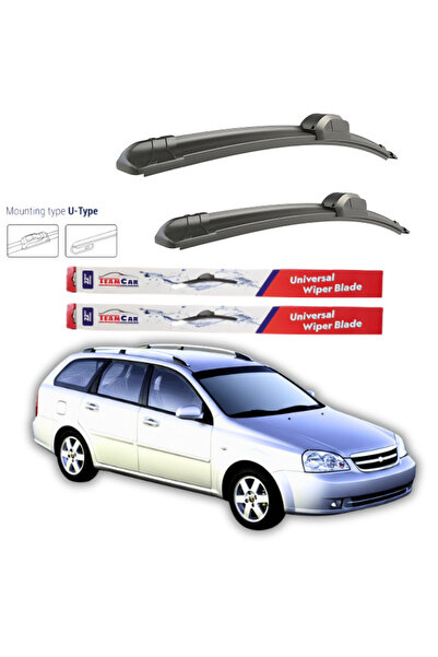 TEAMCAR Chevrolet Nubira SW 2005-2013 Υαλοκαθαριστήρες σετ "Flat" εμπρός