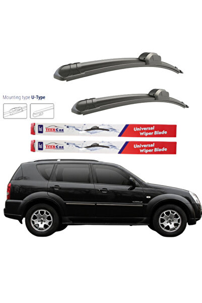 TEAMCAR Wipers Daewoo Rexton (GAB) 2002-2005 Front Flat Set
