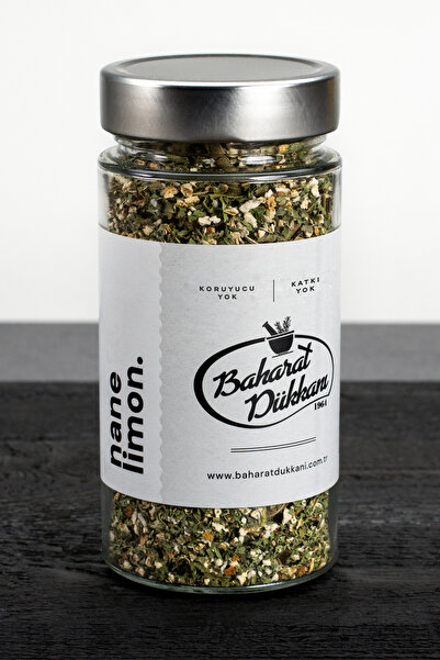 Baharat Dükkanı Nane Limon 100gr cam