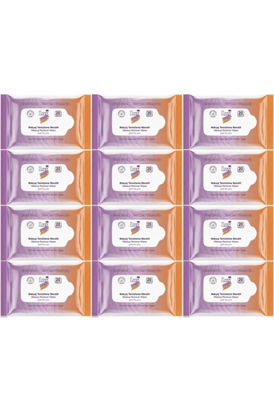 LUX Makeup Removal Wipes Towel 240 Sheets (12Pk*20)