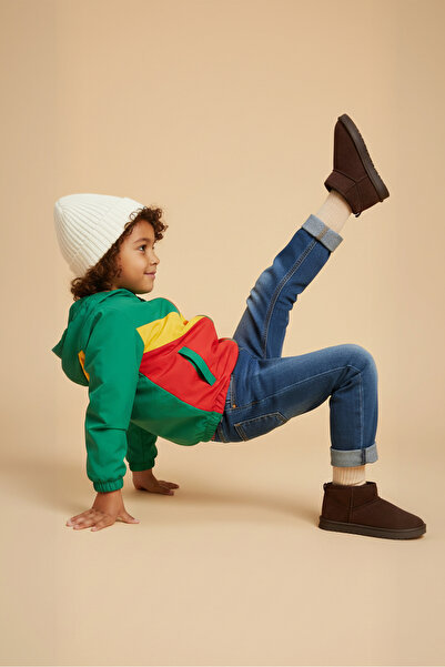 Capone Outfitters Çocuk İçi Tüylü Mini Bot