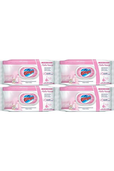 Bingo Clean Yüzey Temizlik Havlusu 96 Yaprak Sevilen Kokular Mutlu Yuvam (4 L...