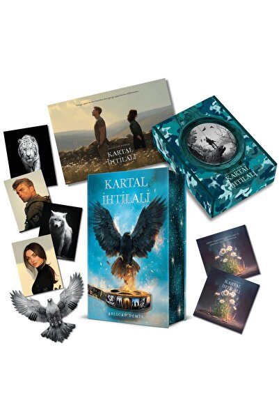 Vera Kitap Kartal İhtilali - Özel Kutulu, Yan Boyamalı Ciltli Baskı -İmzalı