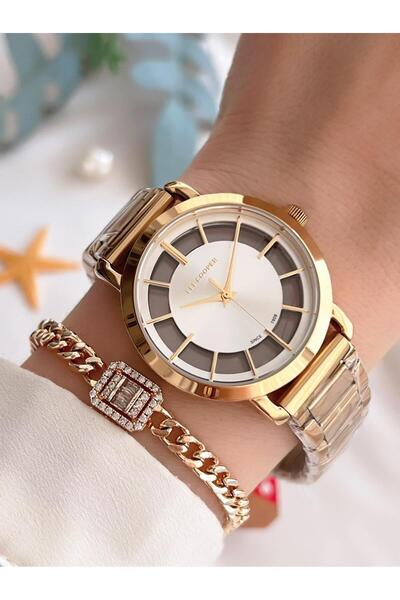 Lee Cooper Elite Seri Çelik Kordonlu 3 Atm Suya Dayanıklı Kadın Kol Saati BLC...